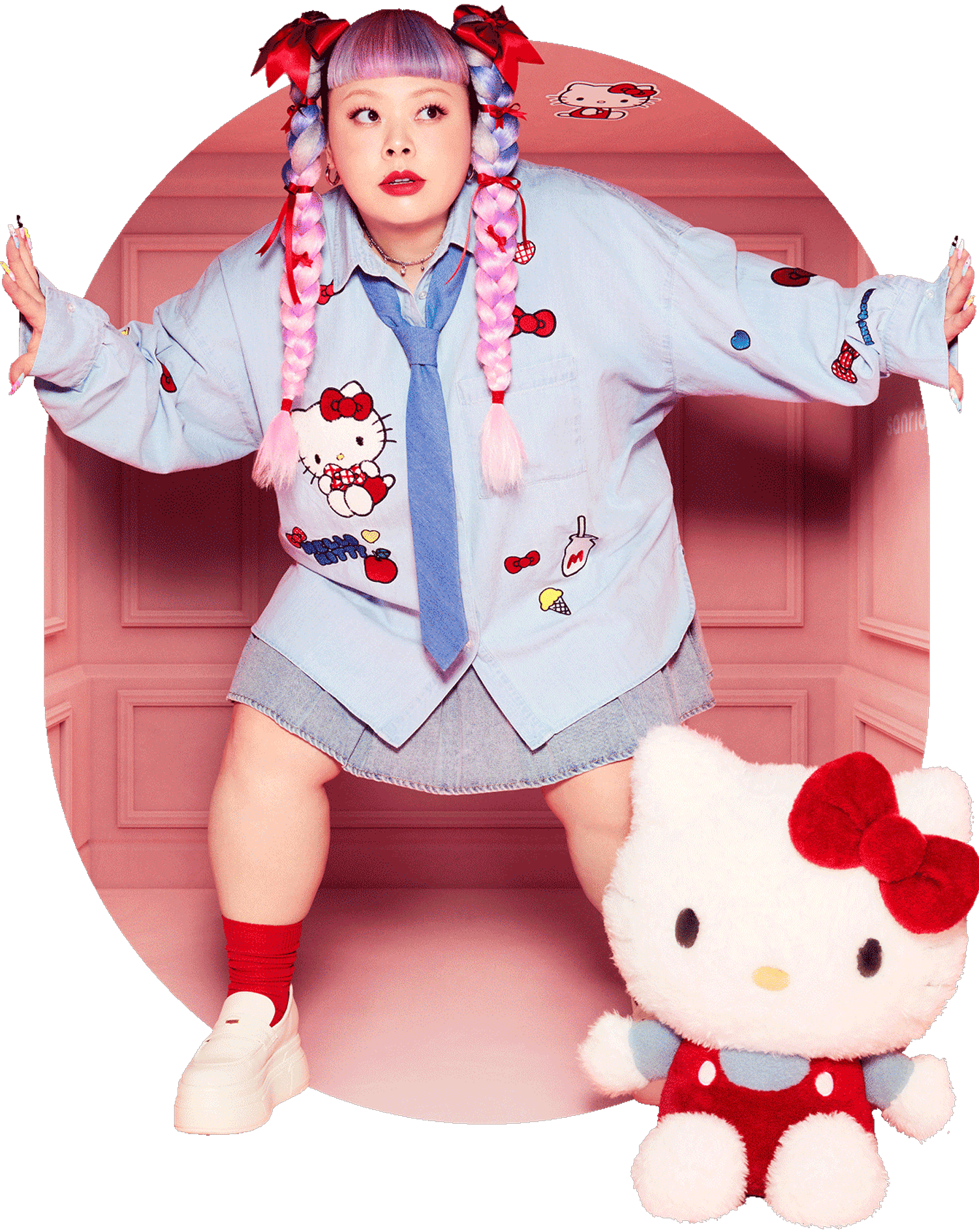 sanrio house × Naomi Watanabeコラボイメージ