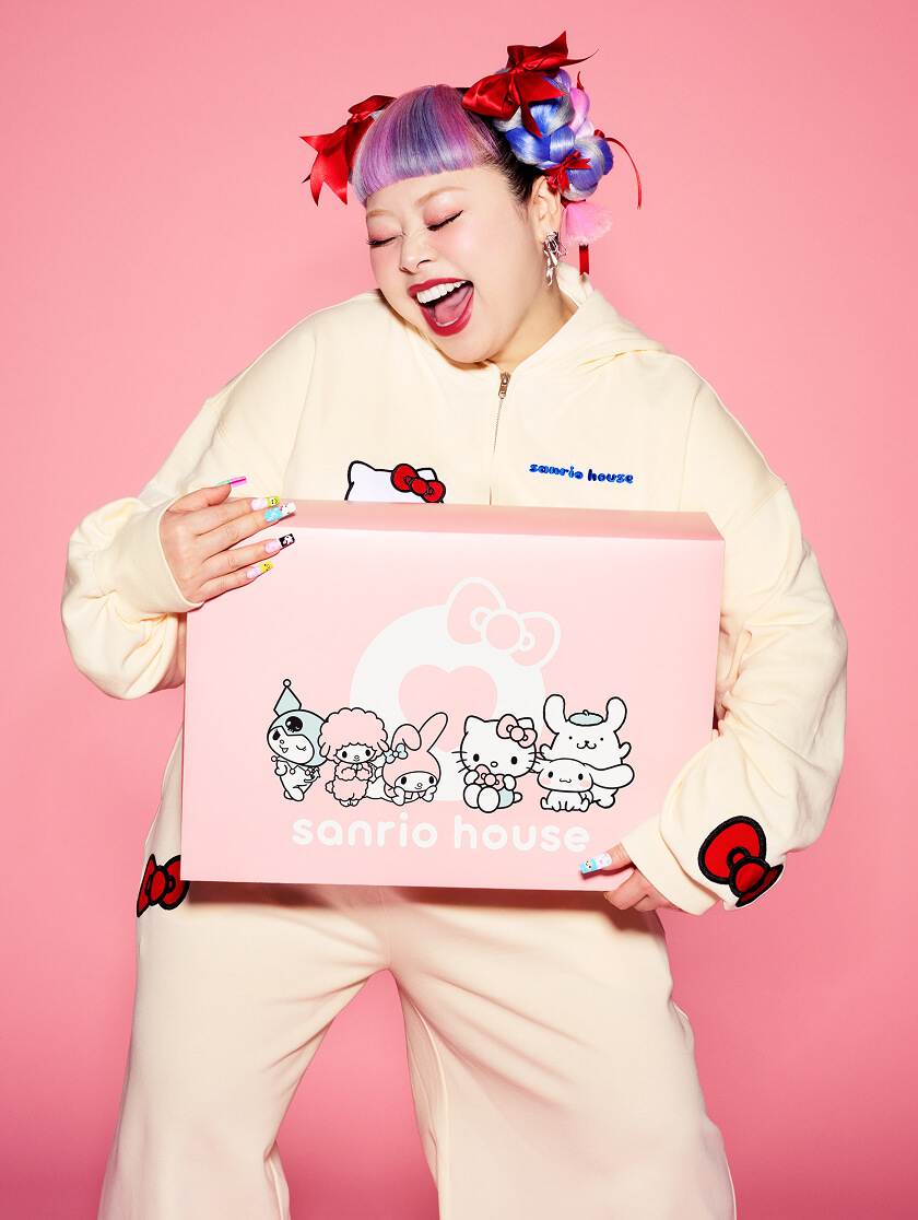 sanrio house × Naomi Watanabeコラボイメージ